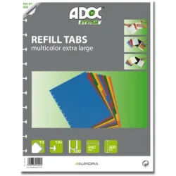 ADOC Register A4 1899.100 5-farbig, 1-10