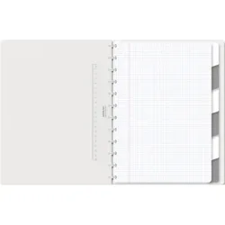 ADOC Notizheft A4 6044.201 kariert transparent