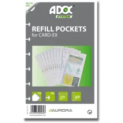 ADOC Ersatztaschen Bind-Ex A5 9287.770 transp.800my 10 Taschen/6 Stk.