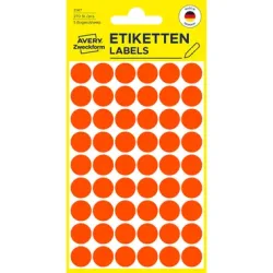 AVERY ZWECKFORM Markierungspunkte 12mm 3147Z rot 270 St&uuml;ck