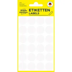 AVERY ZWECKFORM Markierungspunkte weiss 3170 18mm 96 St&uuml;ck