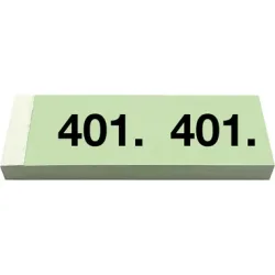 SIMPLEX Garderobenblock 401-500 13102 gr&uuml;n 100 Blatt