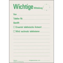 FAVORIT Mitteilungsblock A6 106 recycling 60 Blatt