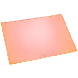 Läufer -  Schreibunterlage Durella 32626 orange-transp. 53x40cm, One Size