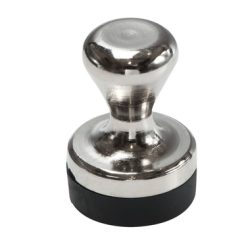 BEREC Griffmagnet Metall 12mm GM14S.56 Gummikappe, vernickelt 2 St&uuml;ck