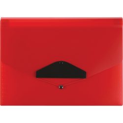 B&Uuml;ROLINE F&auml;chermappe A4 663298 rot 6-teilig