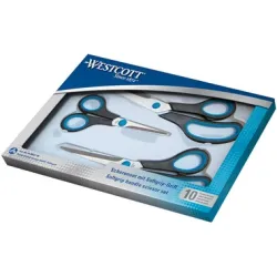 WESTCOTT Scheren 13/21/25cm N-9002700 Set 3 St&uuml;ck