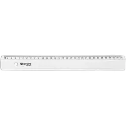 WESTCOTT Kunststofflineal 30cm E10152 BP
