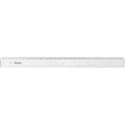 WESTCOTT Kunststofflineal 50cm E10154 BP