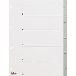 KOLMA Register PVC A4 19.554.03 1-5