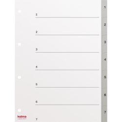 KOLMA Register PVC A4 19.574.03 1-7