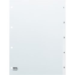 KOLMA Register A4 21.554.00 1-5