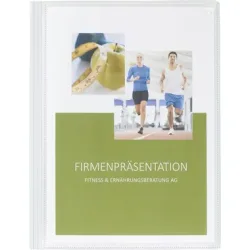KOLMA Pr&auml;sentationsmappe Vario A4 10.014.00 transparent