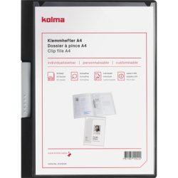 KOLMA Bewerbungsmappe Tender A4 10.016.48 anthrazit, 2-teilig