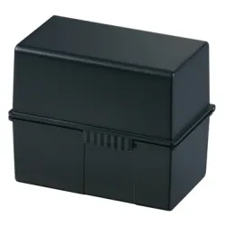 HAN Karteibox A7 977-13 schwarz, f&uuml;r 300 Karten