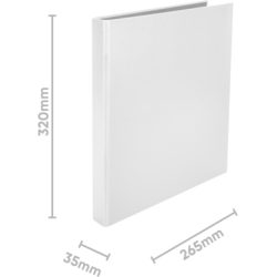 Biella -  Zeigebuch A4 43444201 weiss, 21cm