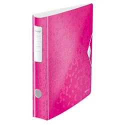 LEITZ Ordner 180&deg; WOW 5cm 11070023 pink A4