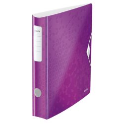 LEITZ Ordner 180&deg; WOW 5cm 11070062 violett A4