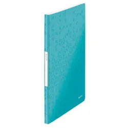 LEITZ Sichtbuch WOW PP A4 46310051 blau 20 H&uuml;llen