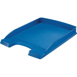 LEITZ Plus Briefkorb, flach A4 52370035 blau