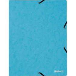BIELLA Gummibandmappe A4 178401.06 hellblau, 355gm2 200 Bl.