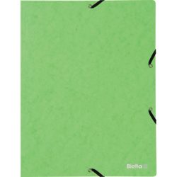 BIELLA Gummibandmappe A4 178401.31 hellgr&uuml;n, 355gm2 200 Bl.