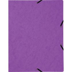 BIELLA Gummibandmappe A4 178401.42 violett, 355gm2 200 Bl.