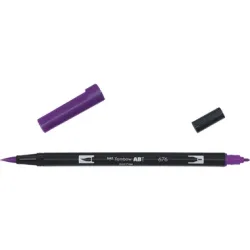 TOMBOW Dual Brush Pen ABT 676 royal purple