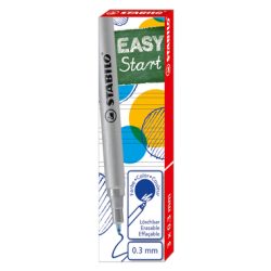 STABILO Tintenpatronen Easy 0,3 mm 6870/041 blau 3 St&uuml;ck