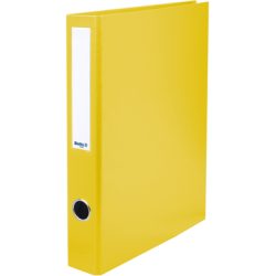 BIELLA Zeigebuch Dinor-Quatro 4cm 126444.20 gelb, 4-Ring A4