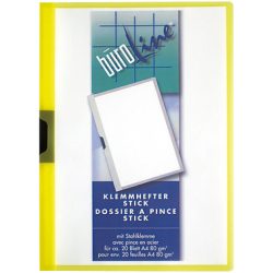 B&Uuml;ROLINE Klemmhefter A4 667295 gelb