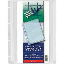 B&Uuml;ROLINE Falztaschen A4 667297 5 St&uuml;ck