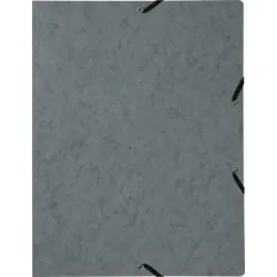 BIELLA Gummibandmappe A4 178401.25 grau, 355gm2 200 Bl.