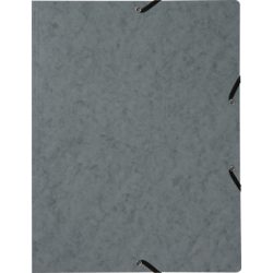 BIELLA Gummibandmappe A4 178401.25 grau, 355gm2 200 Bl.