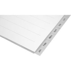 BIELLA Register PP grau A4 471414.90 Dez.-Jan., deutsch