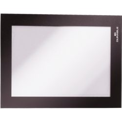 DURABLE Sichtfenster Duraframe 4870/01 schwarz, selbstklebend 2 Stk.