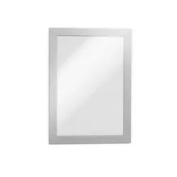 DURABLE Magnetrahmen DURAFRAME MAGNETIC, DIN A5, silber-metallic, 5 Stück