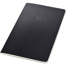 CONCEPTUM Monatskalender 2027 C2784 1M/2S schwarz 21x13.5cm