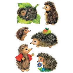 Z-DESIGN Sticker Kids 4306 Igel 3 St&uuml;ck
