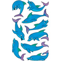 Z-DESIGN Sticker Kids 53444 Delfine 2 St&uuml;ck