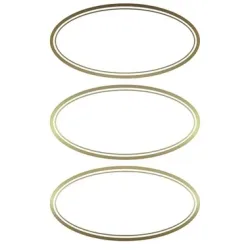 Z-DESIGN - Etiketten für Einmachgläser, 3.5X7CM, Gold