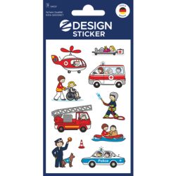 Z-DESIGN Sticker Kids 54137 Rettung 3 St&uuml;ck