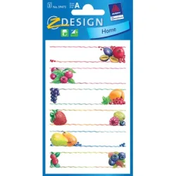 Z-DESIGN - Etiketten für Einmachgläser, 1.8X7CM, Multicolor