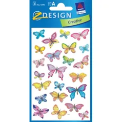 Z-DESIGN Sticker Creative 4390 Schmetterlinge 3 St&uuml;ck