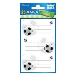Z-DESIGN Sticker 59245 Fussball 3 St&uuml;ck