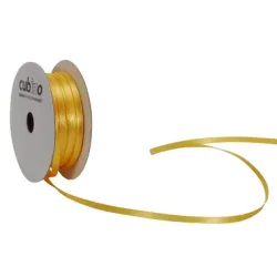SPYK Satinband Cubino 2082.0353 3mmx8m gelb