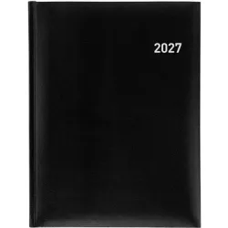 BIELLA Geschäftsagenda Orario 2027 809301020027U 1W/2S schwarz ML 17.8x23.5cm