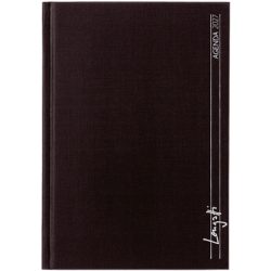 BIELLA Taschenagenda Longatti 2027 832714020027U 1W/2S schwarz ML 10.4x14.8cm