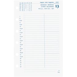 SUCCES Agenda Junior 2027 842209000027U 1T/1S Ersatzkal. 8x12.5cm