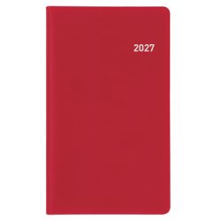 BIELLA Planer Bern 2027 851572470027U 1W/1S weinrot ML 8.7x15.3cm